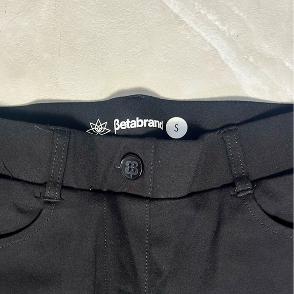BETABRAND Black Straight Leg Pants Size Small - Picture 5 of 5